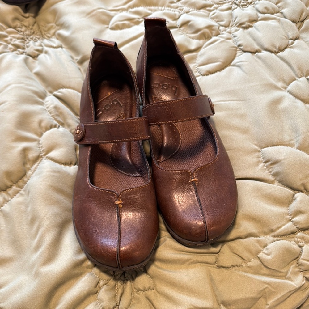 b.o.c. Brown Mary Jane Shoes